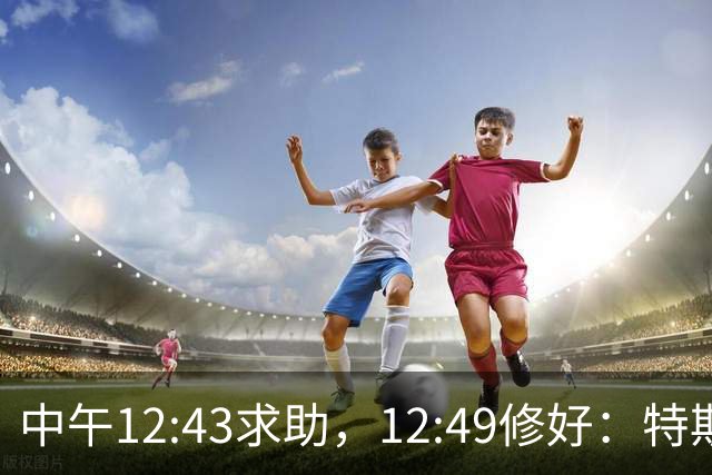中午12:43求助，12:49修好：特斯拉客服只用了5分钟
